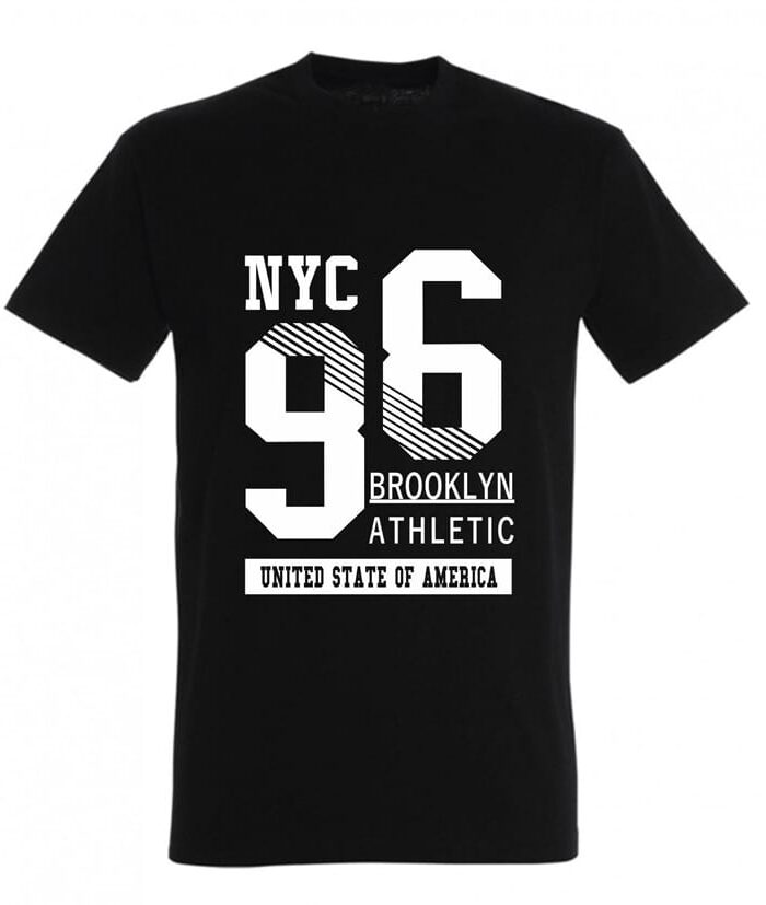 Παιδικό Βαμβακερό T-shirt Μαύρο