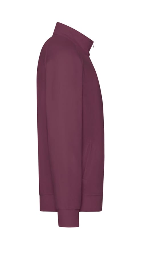 Γυναικεία Ζακέτα Φούτερ με Γιακά Μπορντό - Image 2