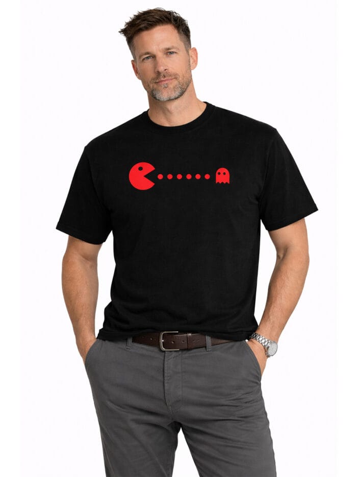 tshirt black packman 1 ph