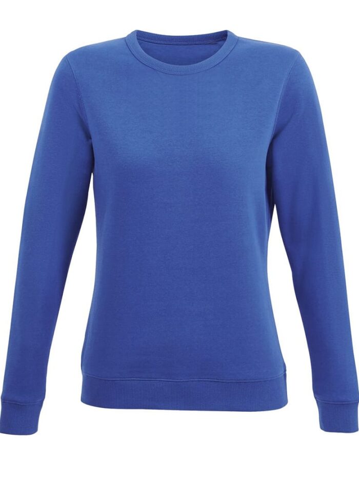 Γυναικεία Μπλούζα με Χοντρό Φούτερ Λαιμόκοψη Ρουά