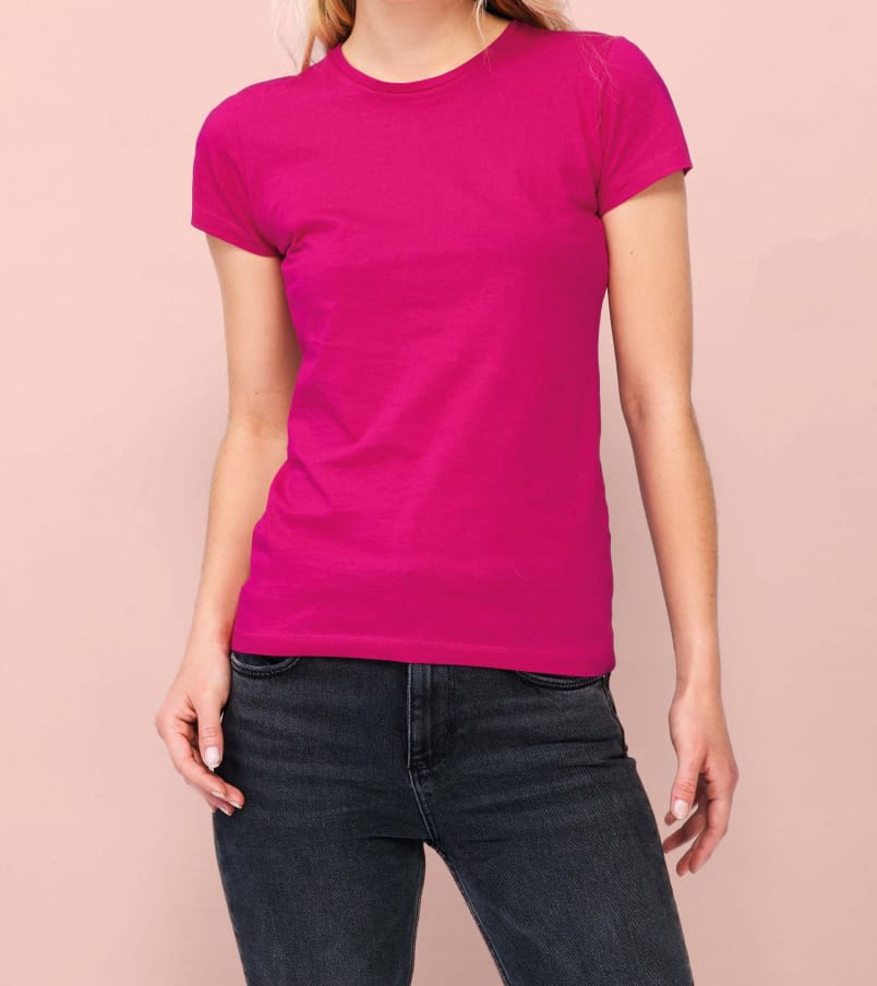 Γυναικείο Βαμβακερό T-shirt Λευκό - Image 4