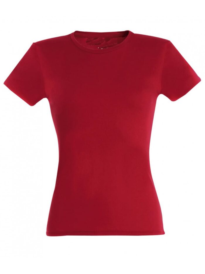 Γυναικείο Βαμβακερό T-shirt Κόκκινο