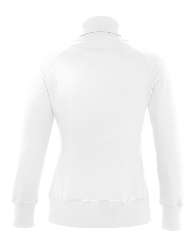 Γυναικεία Ζακέτα Φούτερ με Γιακά Λευκή - Image 2