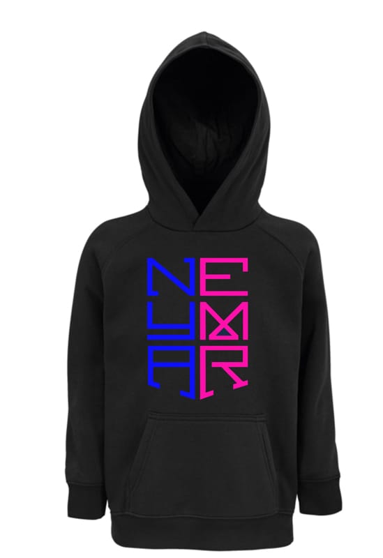 Kids Moda Παιδική Μπλούζα Φούτερ Neymar με Κουκούλα