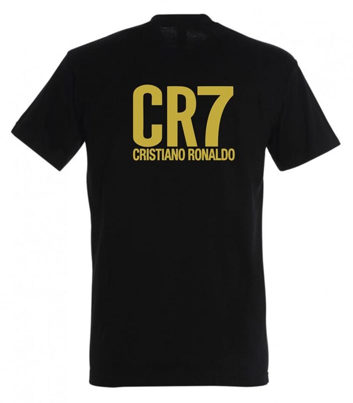 Παιδικό Βαμβακερό T-shirt Ronaldo CR7 Gold