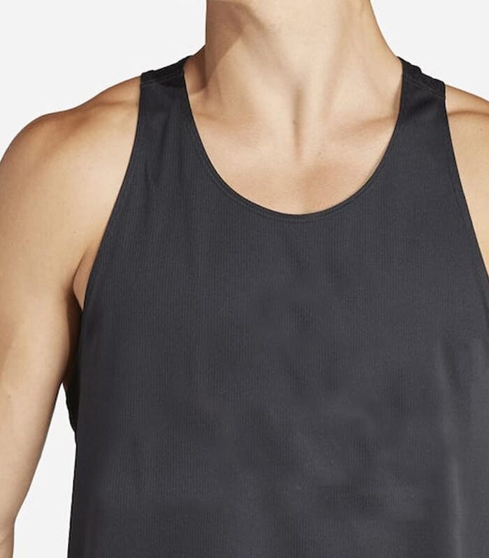 Ανδρική Βαμβακερή Μπλούζα Αμάνικη Μαύρη