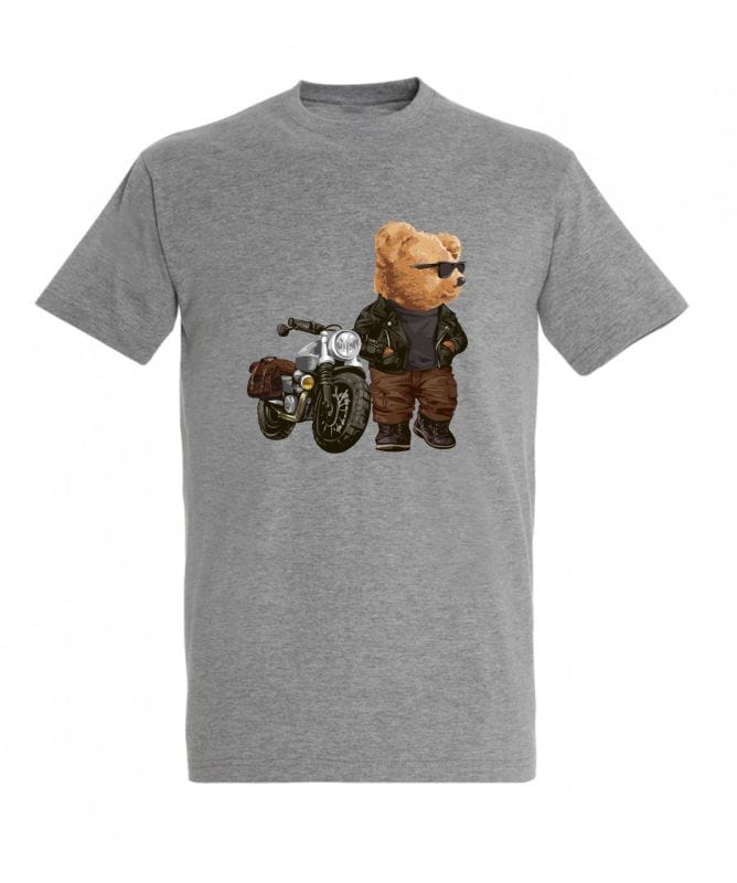 Kids Moda Παιδικό Βαμβακερό T-Shirt Bear Moto - Image 4