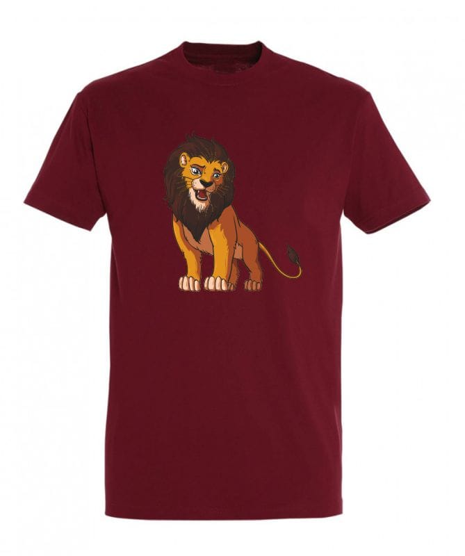 Παιδικό Βαμβακερό T-shirt "Lion" - Image 3