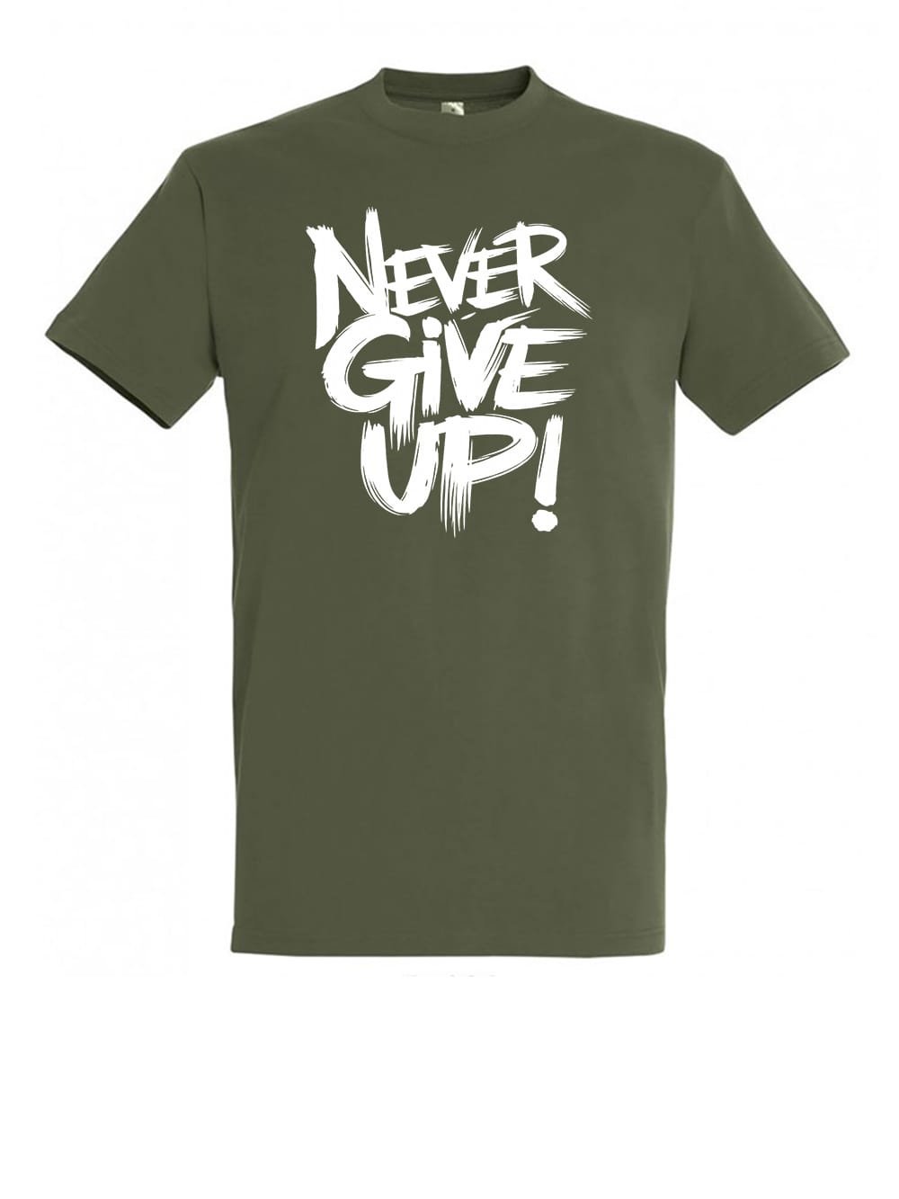 tshirt xaki never2 11