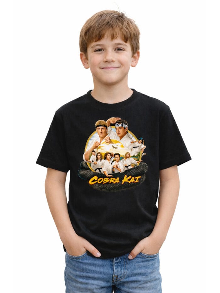 tshirt cobra kai black ph